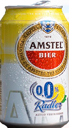 Amstel Radler 6x 330ml Alc. 2% Vol. - der erfrischende Zitronenradler von Amstel