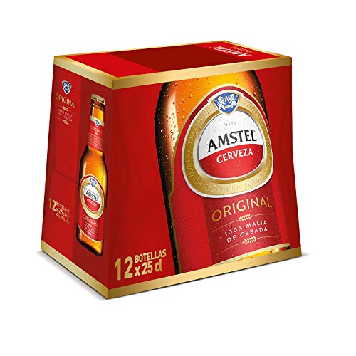 Bier Amstel Original 12x25cl (Pack 12 Flaschen) von Amstel