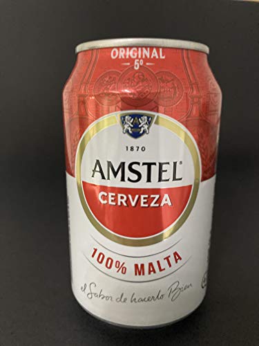 Bier Amstel Original 24x33cl (Pack 24 Dosen) von Amstel