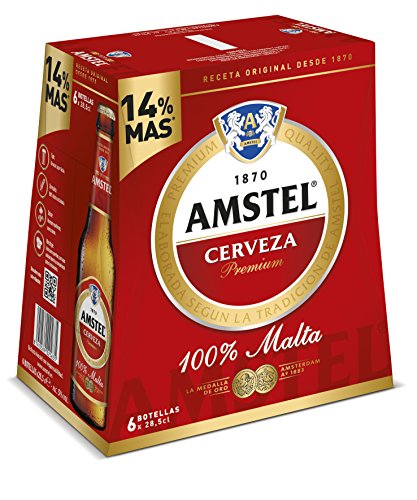 Bier Amstel Original 6x25cl (Pack 6 Flaschen) von Amstel