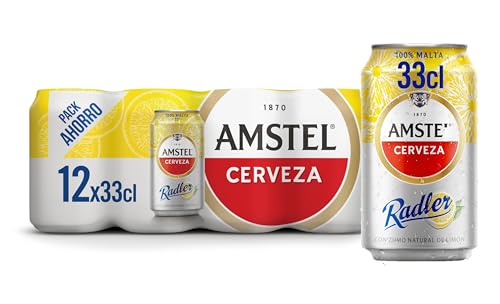 Bier Amstel Radler 12x33cl (Pack 12 Dosen) von Amstel