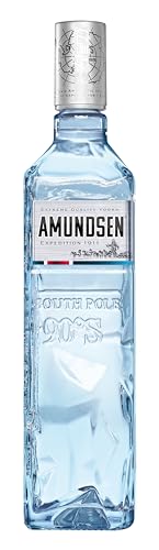 AMUNDSEN Vodka (1 x 700 ml), kristallklarer Vodka mit 6-stufiger Destillation, besonders weicher & reiner Geschmack, Hommage an die unberührte Antarktis, 37,5% Alk. von Amundsen