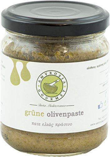 FVLFIL Amvrosia Gourmet - grüne Olivenpaste - 200g von Amvrosia Gourmet