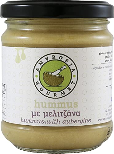 Hummuspaste mit Aubergine 200 g Hummuspaste mit Aubergine 200 g von Amvrosia Gourmet