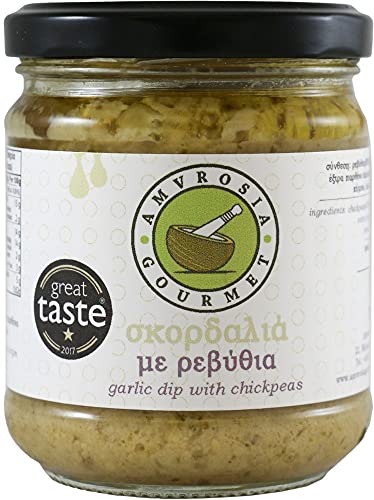 Knoblauchpaste mit Kichererbsen 200g von Amvrosia Gourmet