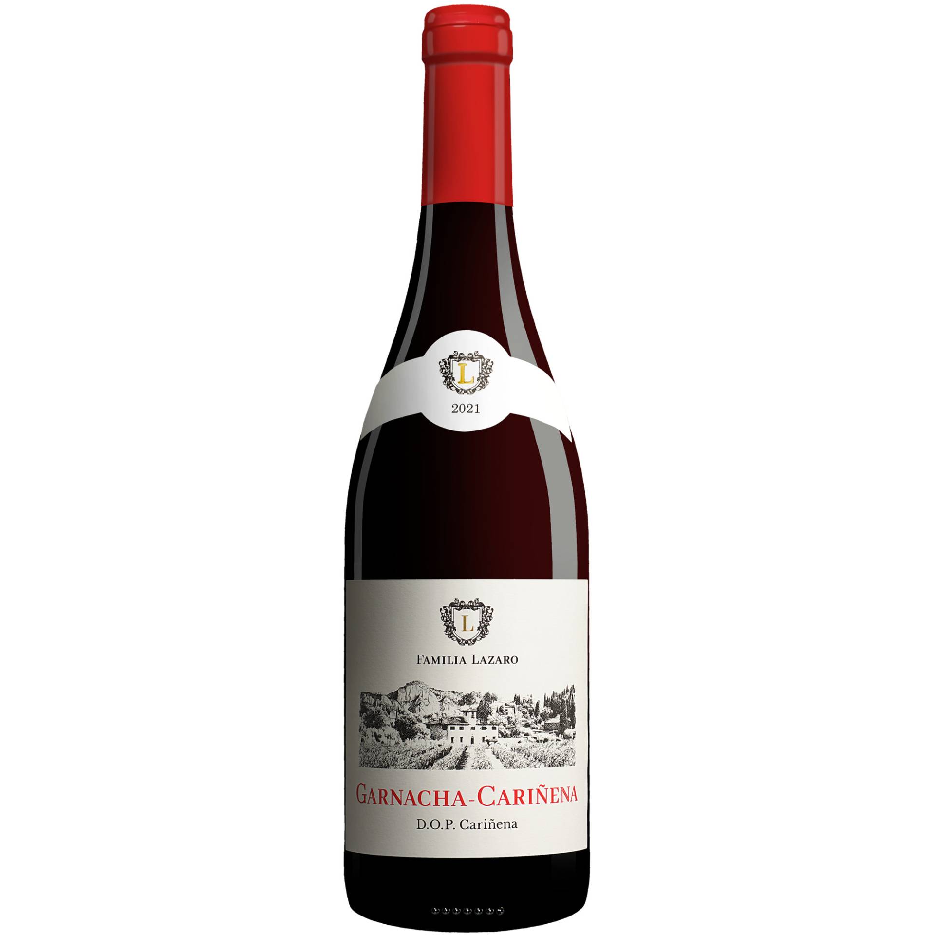 Familia Lázaro Garnacha - Cariñena 2021 0.75L 14% Vol. Rotwein Trocken aus Spanien Familia Lázaro Garnacha - Cariñena 2021 0.75L 14% Vol. Rotwein Trocken aus Spanien von Añadas