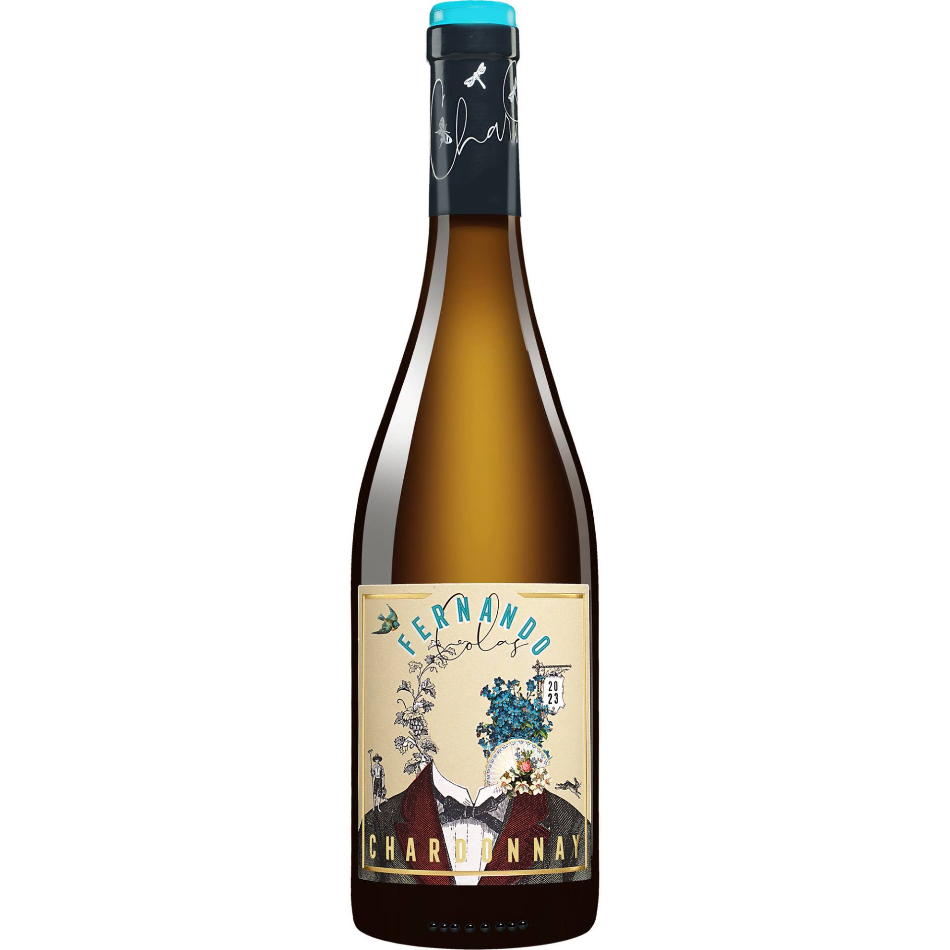 Fernando Colas Chardonnay 2023  0.75L 12.5% Vol. Weißwein Trocken aus Spanien von Añadas