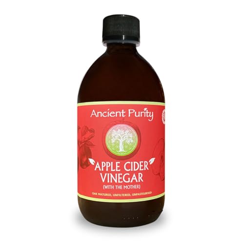 Apple Cider Vinegar - 500ml with The Mother unpasteurised von Ancient Purity