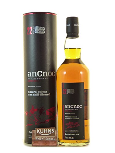 An Cnoc 22 Years Old mit Geschenkverpackung Whisky (1 x 0.7 l) von An Cnoc