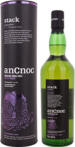An Cnoc Stack Limited Edition 20 ppm Whisky mit Geschenkverpackung (1 x 0.7 l) von An Cnoc