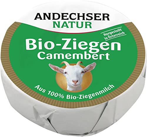 Andechser Natur AN Bio-Ziegencamembert (6 x 100 gr) von Andechser Natur