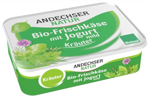 Bio Frischkäse Kräuter 65% 6 x 175 gr von Andechser Natur