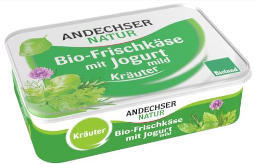 Andechser Natur Bio Frischkäse Kräuter 65% (6 x 175 gr) von Andechser Natur