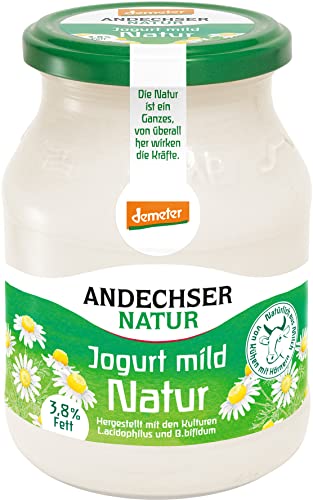 Andechser Natur Bio Demeter Jogurt mild Natur 3,8% (6 x 500 gr) von Andechser Natur