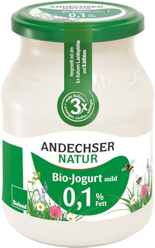 Andechser Natur Bio Jog. Natur mild 0,1% (6 x 500 gr) von Andechser Natur