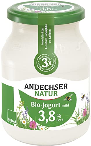 Andechser Natur Bio Jog. Natur mild 3,8% (6 x 500 gr) von Andechser Natur