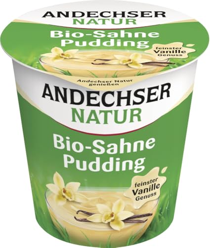 Andechser Natur Bio Pudding Vanille 10% (6 x 150 gr) von Andechser Natur