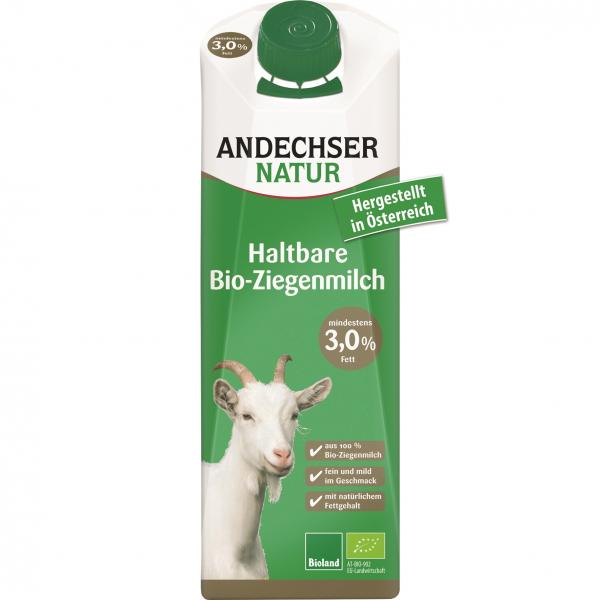 Andechser Natur Haltbare Bio-Ziegenmilch 3,0% von Andechser Natur