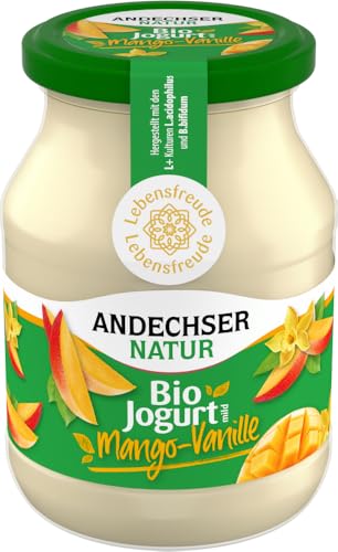 Bio Jogurt Mango-Vanille 3,8% 18 x 500 gr von Andechser Natur