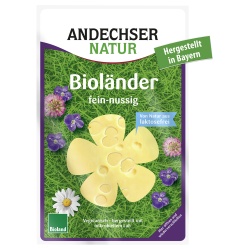 Bioländer, geschnitten, laktosefrei Bioländer, geschnitten, laktosefrei von Andechser Natur