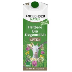 Haltbare Ziegenmilch Haltbare Ziegenmilch von Andechser Natur