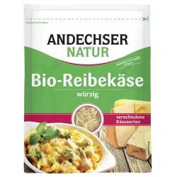 Reibekäse, laktosefrei von Andechser Natur