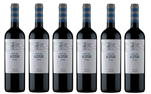 6x 0,75l - 2021er - Andeluna - Altitud - Malbec - Tupungato - Mendoza - Argentinien - Rotwein trocken von Andeluna