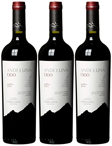 Andeluna Malbec 2014 (3 x 0.75 l) von Andeluna