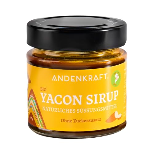 Andenkraft YACON SIRUP, Natürliche Zuckeralternative, Ideal zum Süßen von Desserts, Smoothies und Müslis Andenkraft YACON SIRUP, Natürliche Zuckeralternative, Ideal zum Süßen von Desserts, Smoothies und Müslis von Andenkraft