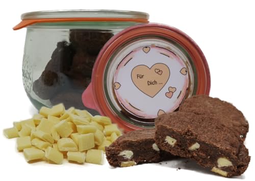 Double-Chocolat-Cookies "All You Need" im Glas von Andis Backidee