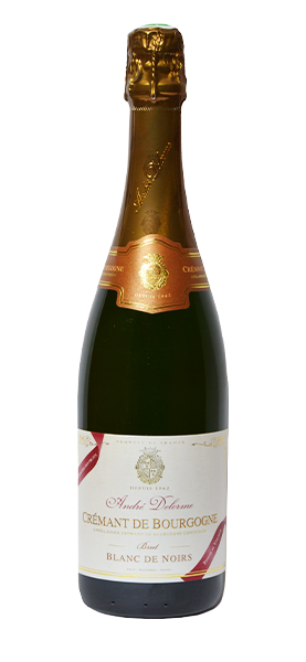 Crémant de Bourgogne Brut Blanc des Noirs von André Delorme