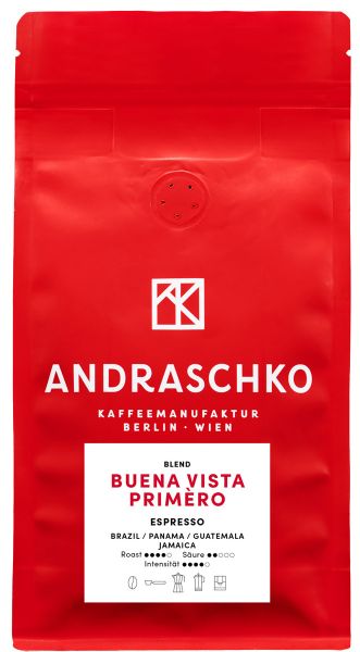 Andraschko Buena Vista Primèro Espresso Andraschko Buena Vista Primèro Espresso von Andraschko Kaffeemanufaktur