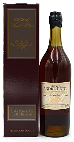 Rarität: Andre Petit Cognac Jahrgang 1989 Alambic Classique 0,7l von André Petit