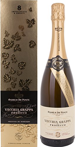 Andrea da Ponte S.P.A. Vecchia Prosecco Di Grappa in Geschenkverpackung Grappa (1 x 0,70 l) von Andrea da Ponte