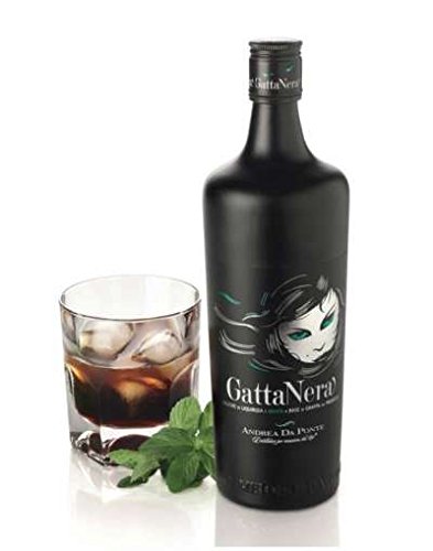 Liquore alla menta e Liquirizia Gatta nera Andrea da Ponte 2 Flasche von Andrea da Ponte