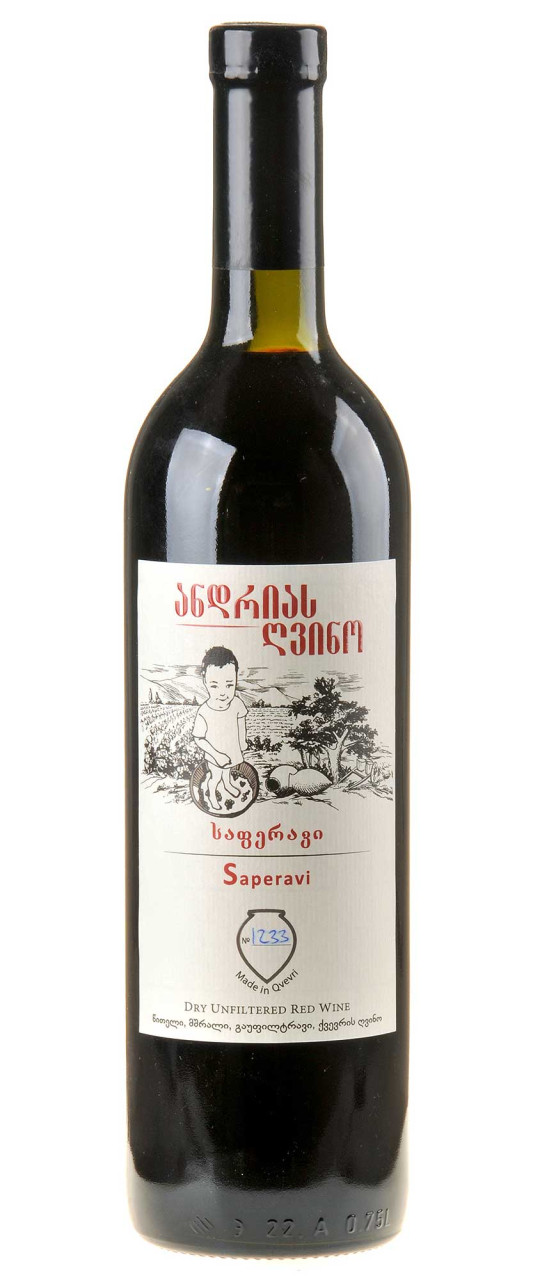 Andrias Gvino Sapereravi Qvevri Red Dry 2022 Andrias Gvino Sapereravi Qvevri Red Dry 2022 von Andrias Gvino