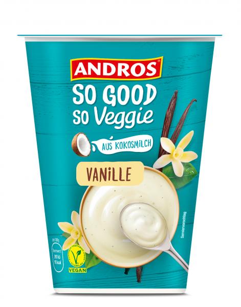 Andros so Good so Veggie Joghurtalternative Vanille von Andros