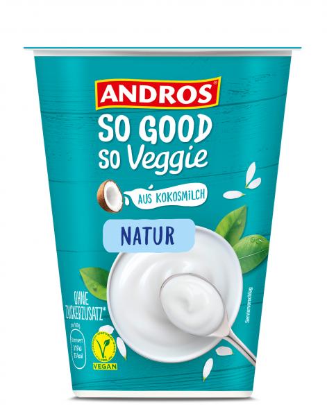 Andros so Good so Veggie Joghurtalternative natur von Andros
