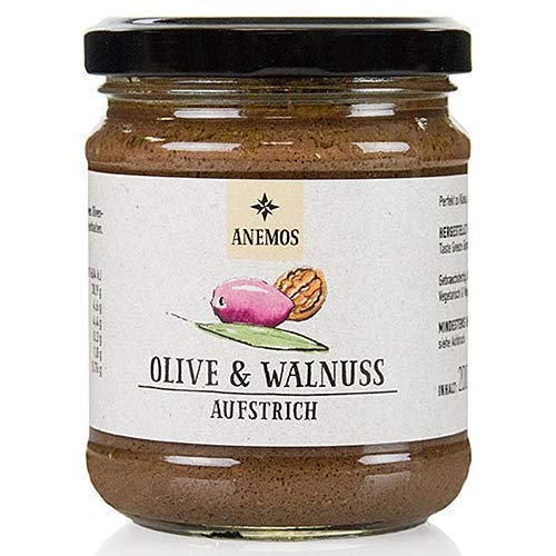 Anemos, Oliven-Walnuss Tapenade, 200g. Anemos, Oliven-Walnuss Tapenade, 200g. von Anemos