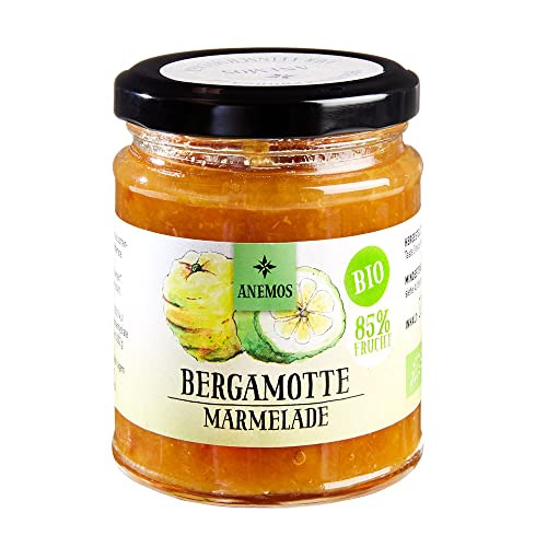 Anemos Bergamotte-Marmelade Bio, vegan, im Glas (225g) von Anemos