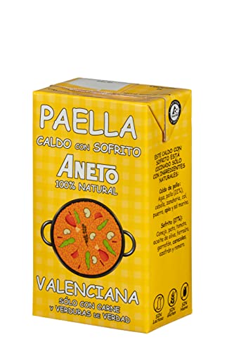 Aneto Caldo para Paella Brühe für Paella nach Valencianischer Art, 1000 ml Aneto Caldo para Paella Brühe für Paella nach Valencianischer Art, 1000 ml von Aneto