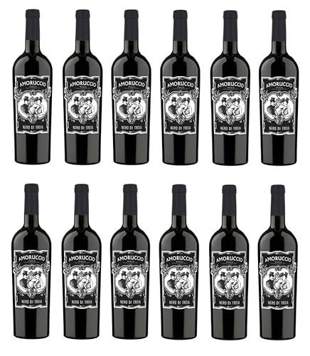 12x 0,75l - 2021er - Angelo Rocca & Figli - Amoruccio - Nero di Troia - Puglia I.G.P. - Apulien - Italien - Rotwein trocken 12x 0,75l - 2021er - Angelo Rocca & Figli - Amoruccio - Nero di Troia - Puglia I.G.P. - Apulien - Italien - Rotwein trocken von Angelo Rocca & Figli