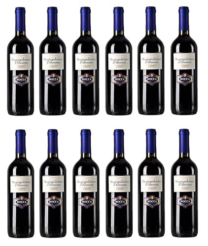 12x 0,75l - 2022er - Angelo Rocca & Figli - Montepulciano d'Abruzzo D.O.P. - Abruzzen - Italien - Rotwein trocken 12x 0,75l - 2022er - Angelo Rocca & Figli - Montepulciano d'Abruzzo D.O.P. - Abruzzen - Italien - Rotwein trocken von Angelo Rocca & Figli