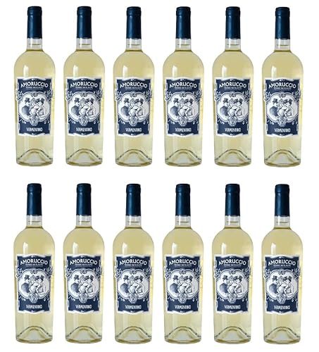 12x 0,75l - 2023er - Angelo Rocca & Figli - Amoruccio - Vermentino - Terre Siciliane I.G.P. - Sizilien - Italien - Weißwein trocken 12x 0,75l - 2023er - Angelo Rocca & Figli - Amoruccio - Vermentino - Terre Siciliane I.G.P. - Sizilien - Italien - Weißwein trocken von Angelo Rocca & Figli