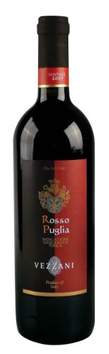 Angelo Rocca & Figli Rosso Puglia IGT Vezzani trocken (6 Flaschen), 6er Pack (6 x 750 ml) von Angelo Rocca & Figli