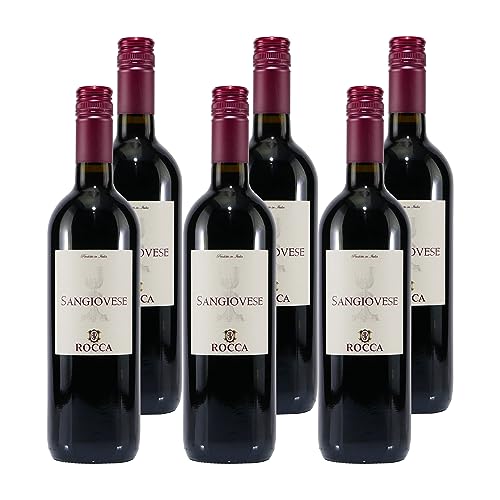 Rocca Sangiovese IGT Rotwein -trocken- (6 x 0,75L) von Angelo Rocca & Figli