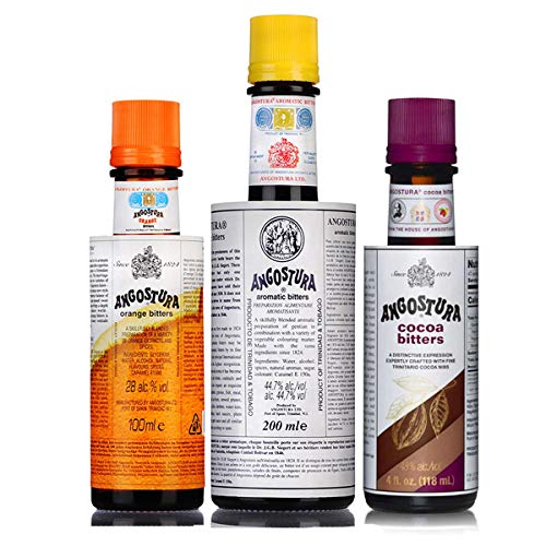 TRIPACK ANGOSTURA BITTERS - AROMATIC 200ml, ORANGE 100ml, COCOA 100ml von Angostura