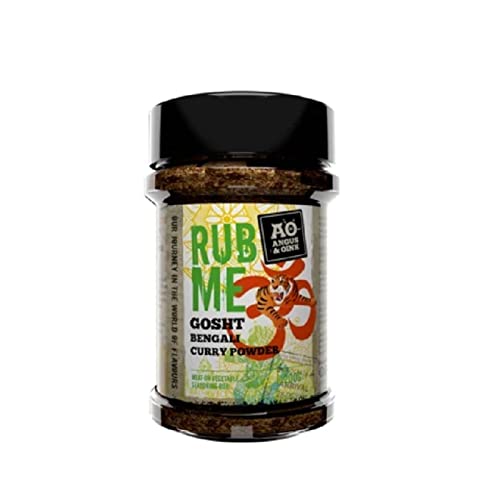 Angus & Oink Rub Me Gosht Bengali Curry Powder Würzpulver 200g von Angus & Oink