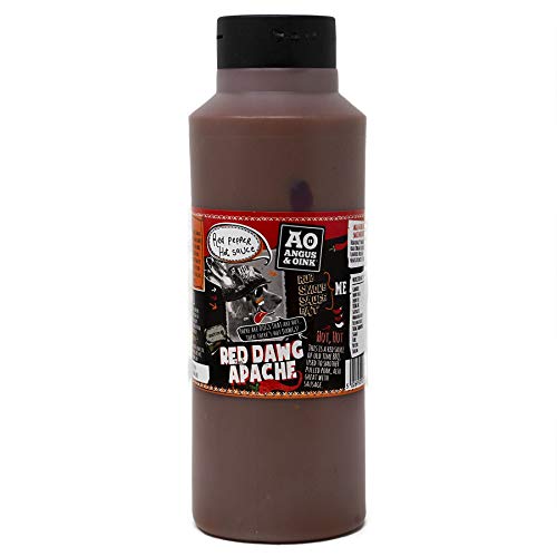 Angus & Oink Red Dawg Apache Red Pepper Heiße Sauce 1 Liter von Angus & Oink