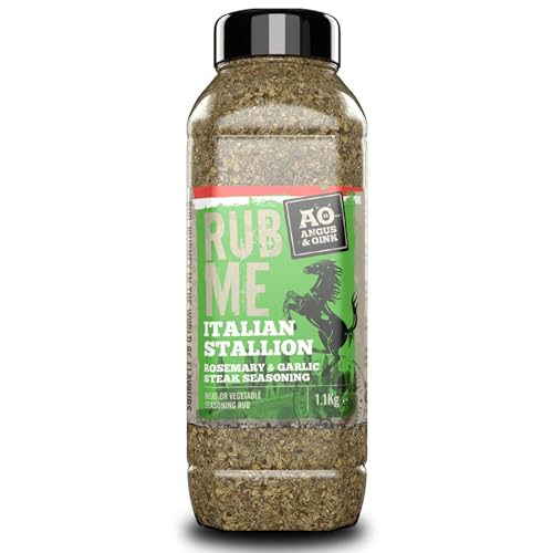 Angus & Oink Rub Me Italienischer Hengst BBQ Gewürzpod, 1,1 kg von Angus & Oink